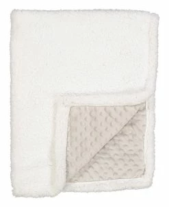 Baby Mode Signature 3 Stories Trading Infant Popcorn Mink Sherpa Blanket