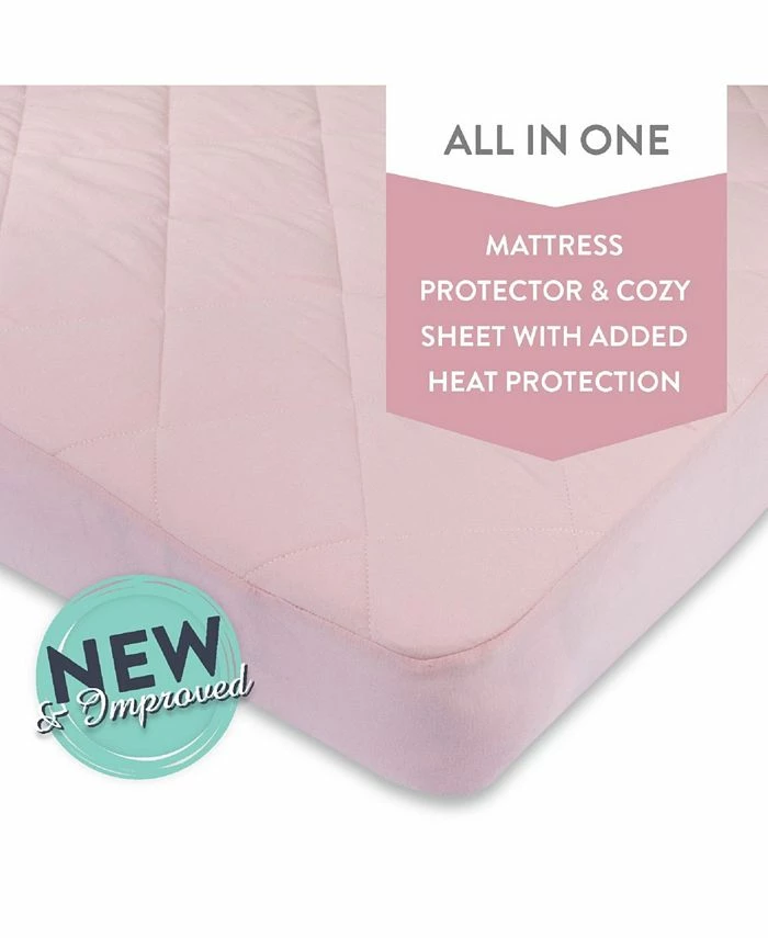 Ely's & Co. Water Resistant Quilted Playard Pack N Play Sheet With Heat Protection