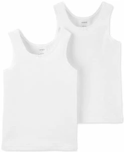 Carter's™ Little & Big Girls 2-Pk. Cotton Tank Tops