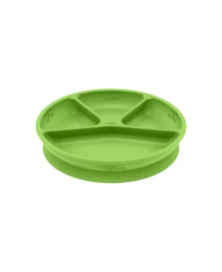 Green Sprouts Baby Boys And Girls Learning Plate Made From Silicone