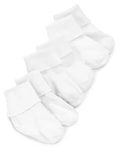 First Impressions Baby Boys Or Baby Girls Fold Over Cuff Socks, Created For Macy's