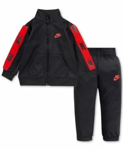 Nike Baby Boys Tricot Jacket And Joggers, 2 Piece Set