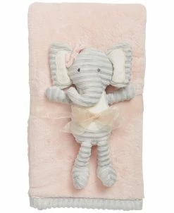 Chickpea Baby Girls 2-Piece Plush Blanket Set