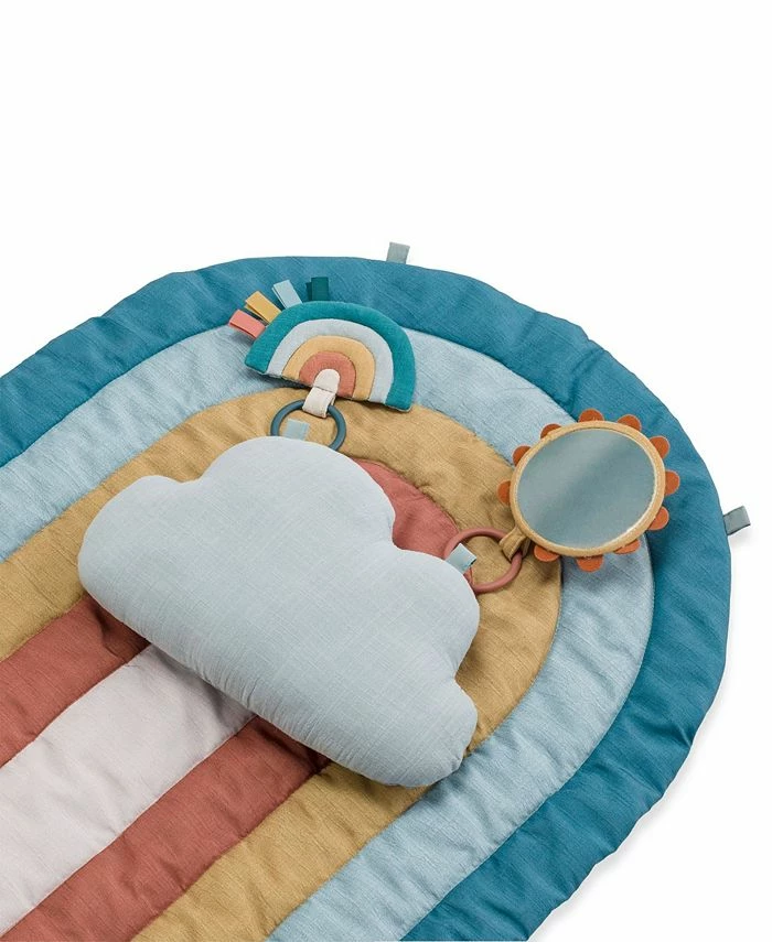 Itzy Ritzy Tummy Time Rainbow Play Mat - Image 4
