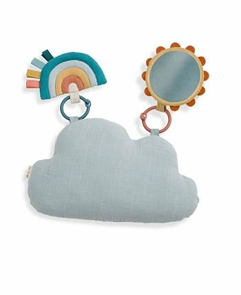 Itzy Ritzy Tummy Time Rainbow Play Mat - Image 6