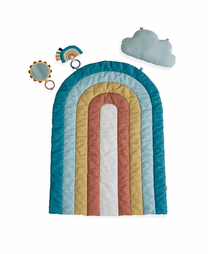 Itzy Ritzy Tummy Time Rainbow Play Mat