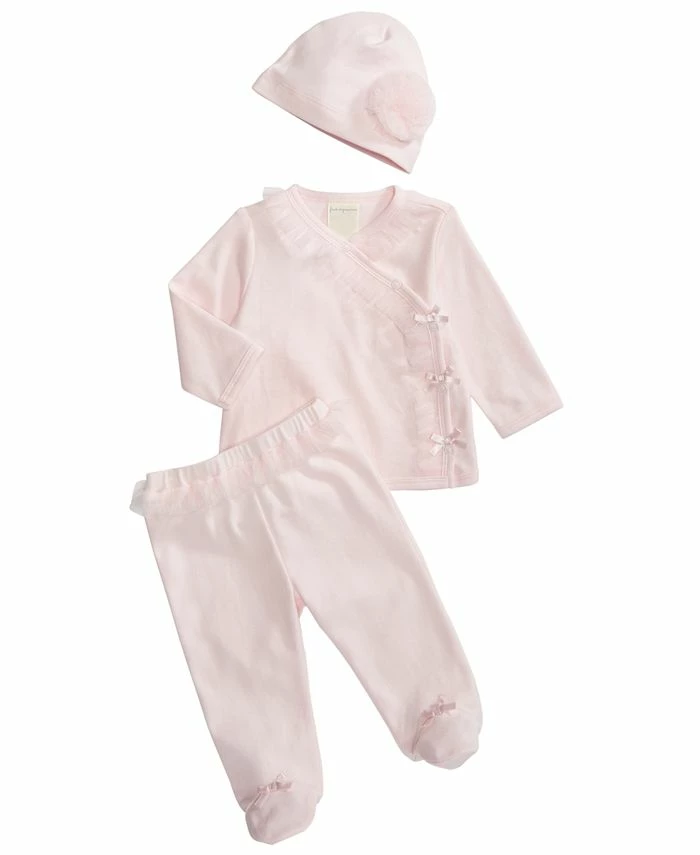 First Impressions Baby Girls Take Me Home 3 Piece Set, Created For Macy's