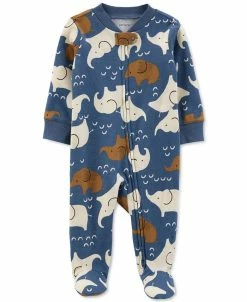 Carter's™ Baby Boys 2 Way Zip Cotton Sleep And Play