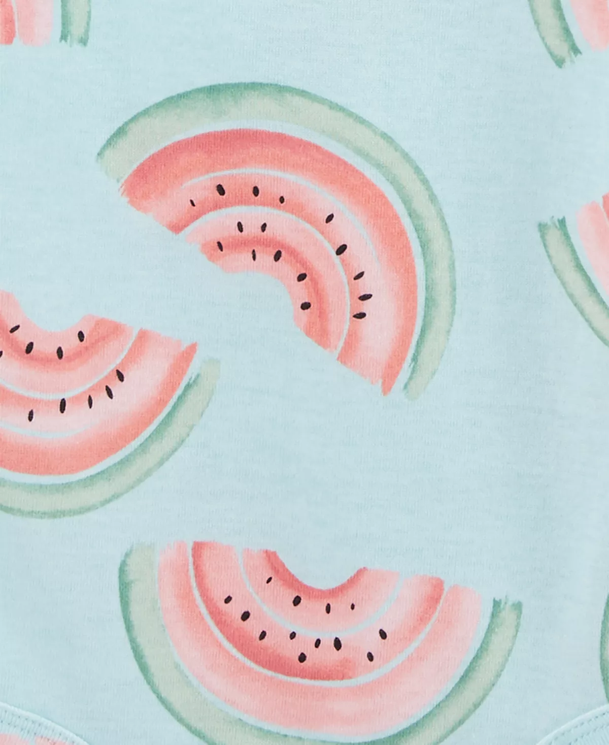 Carter's™ Baby Girls Printed Short Sleeved Cotton Bodysuits, Pack Of 5 - Image 5