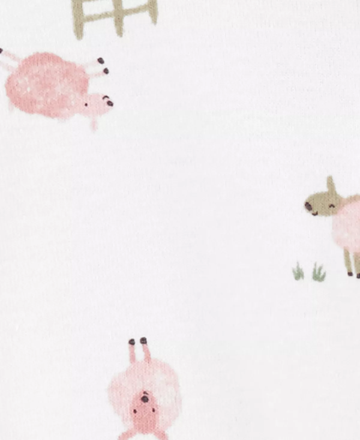 Carter's™ Baby Girls Cotton Two Way Zip Footed Coveralls, Pack Of 2 - Image 2