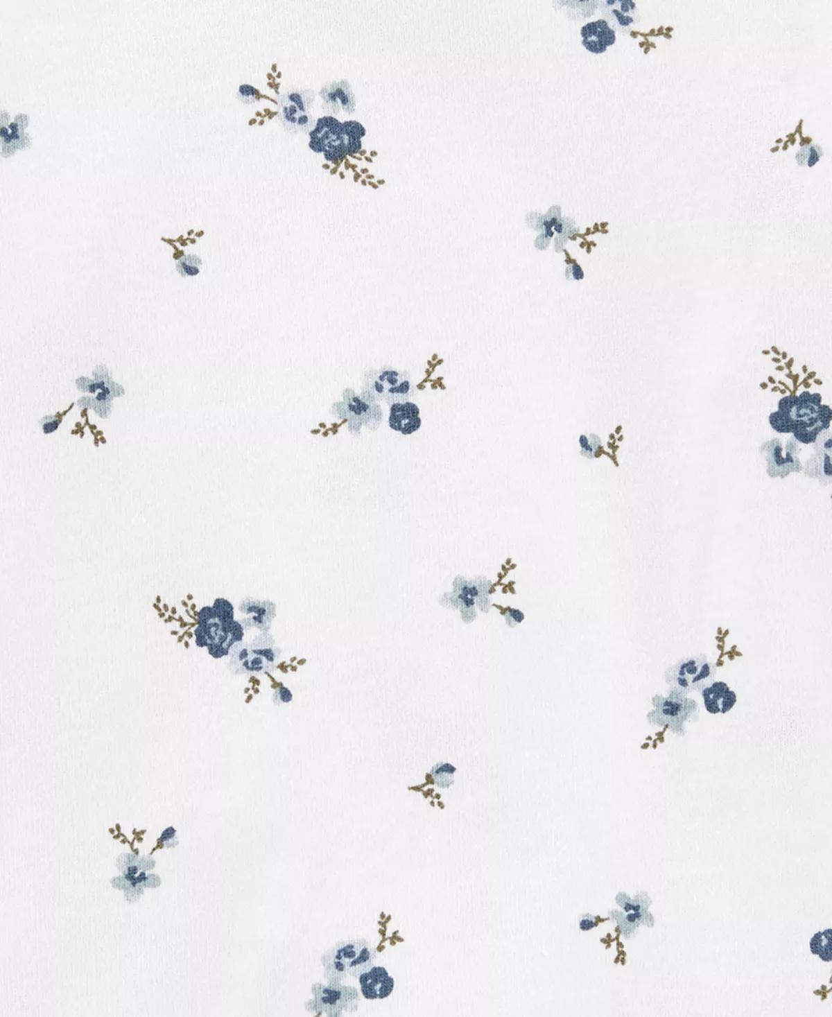 Carter's™ Baby Girls Floral Print Long Sleeve T Shirt And Skirtall, 2 Piece Set - Image 4