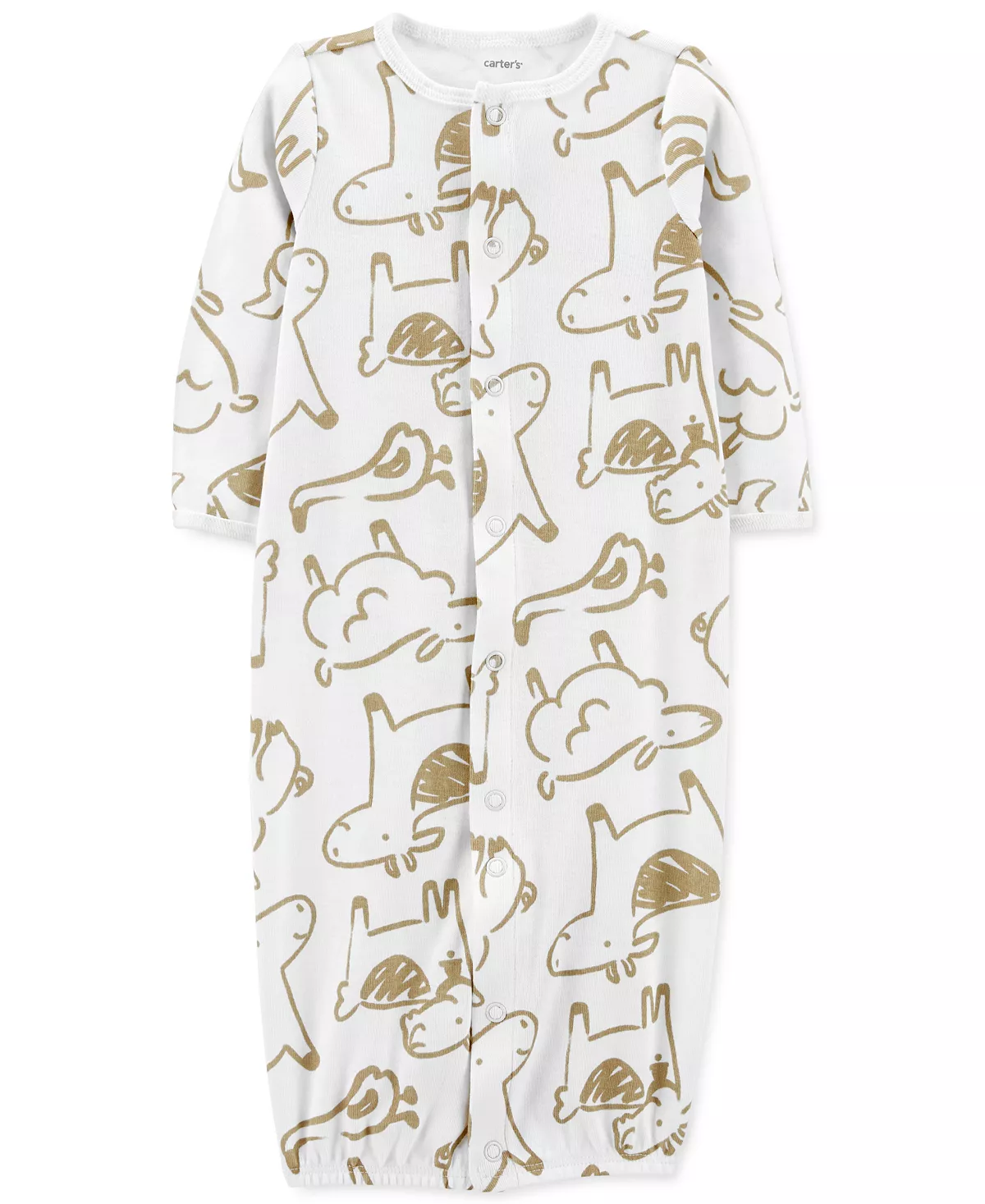 Carter's™ Baby Boys Or Baby Girls Take Me Home Converter Gown, 3 Piece Set - Image 2