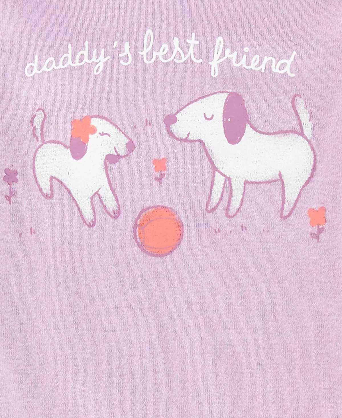 Carter's™ Baby Girls Print Bodysuit, Footed Pants, And Coverall, 3 Piece Set - Image 3