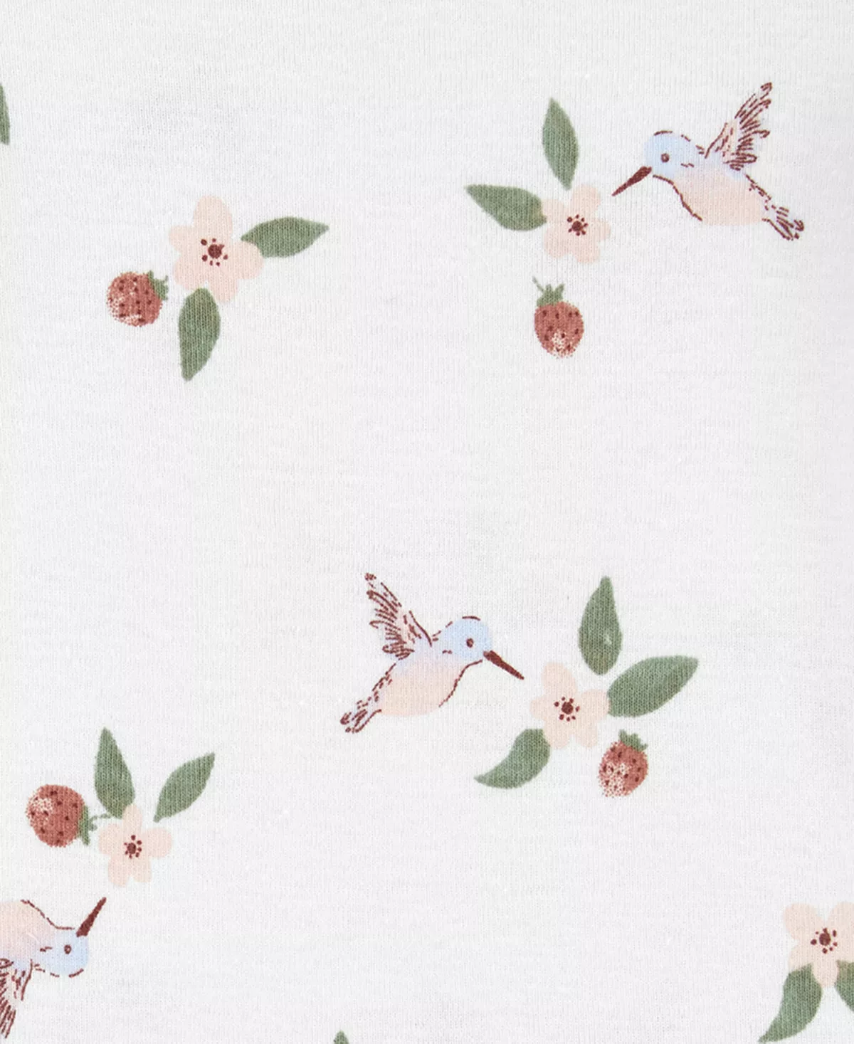 Carter's™ Baby Girls Printed Short Sleeved Cotton Bodysuits, Pack Of 5 - Image 8