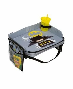 J L Childress Baby Girls DC Comics 3-in-1 Travel Tray Batman Tablet Holder