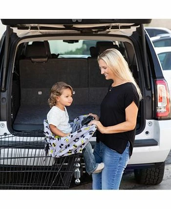 J L Childress Baby Boys DC Comics Shopping Cart High Chair Cover - Image 6