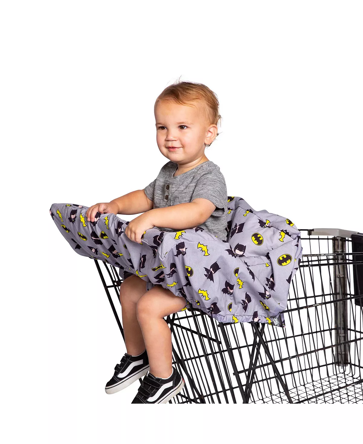 J L Childress Baby Boys DC Comics Shopping Cart High Chair Cover - Image 8
