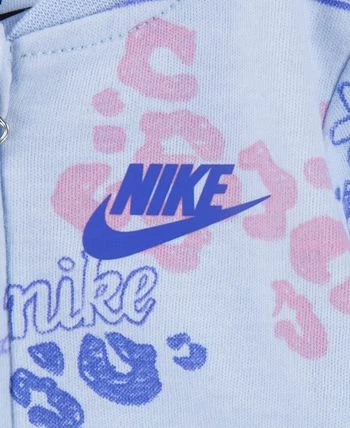 Nike Baby Girls Doodle Dreamer Printed Footed Coverall - Image 3