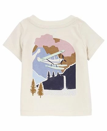 Carter's™ Baby Boys Graphic Crew Neck T Shirt And Shorts, 2 Piece Set - Image 2