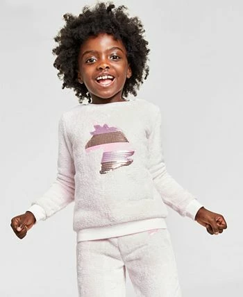 Epic Threads Oddler Girls Unicorn Cozy Sweatshirt And Pant Set, Created For Macy's - Image 2