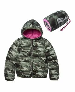 Epic Threads Big Girls Packable Jacket With Bag, Created For Macy's