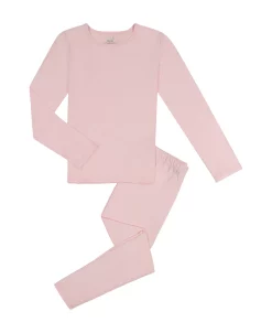 Max & Olivia Big Girls Base Layer, 2 Piece Set