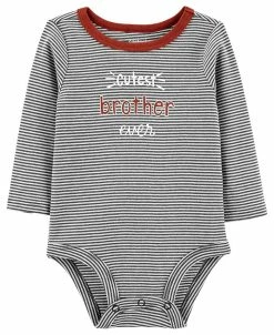 Carter's™ Baby Boys Brother Collectible Long Sleeve Bodysuit
