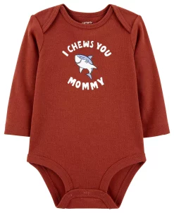 Carter's™ Baby Boys Mommy Collectible Long Sleeve Bodysuit