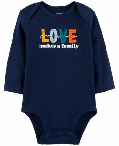 Carter's™ Baby Boys And Girls Love Makes A Family Original Long Sleeves Bodysuit