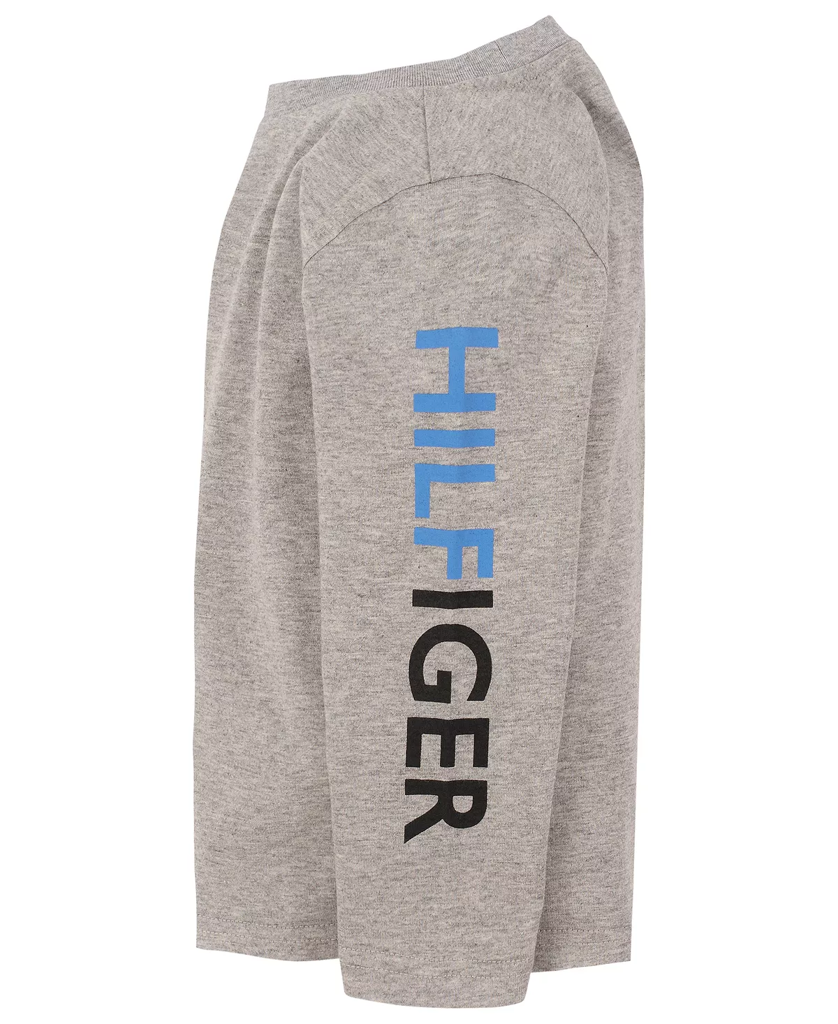 Tommy Hilfiger Ddler Boys Logo T-shirt, Signature-Tape Puffer Vest And Joggers Set, 3 Piece - Image 2