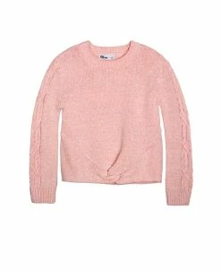 Epic Threads Girls Twist-Front Crewneck Sweater, Created For Macy's