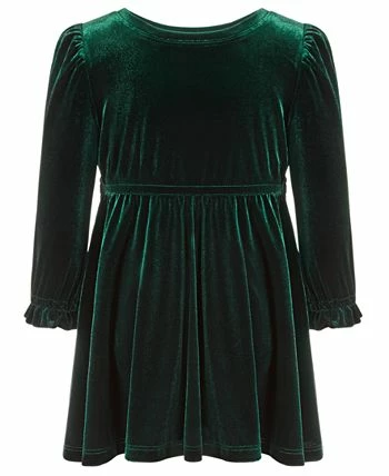 INC International Concepts Toddler Girls Velour Midi Dress, Created For Macy's - Image 2