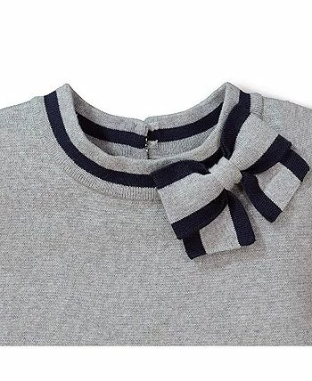 Hope & Henry Girls' Milano Tipped Sweater Dress, Infant - Image 2