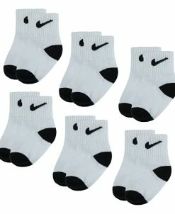Nike Baby Boys Or Baby Girls Pop Color Socks, Pack Of 6
