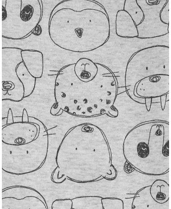 Carter's™ Baby Girls Bear Sherpa Cardigan, Bodysuit And Pants, 3 Piece Set - Image 2