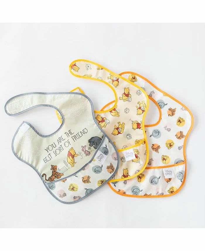 Bumkins 3-Pack SuperBib Waterproof Baby Bibs - Image 4