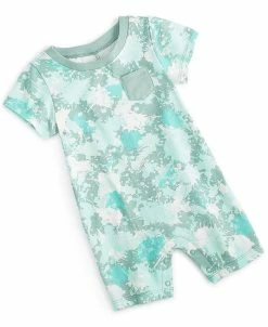 First Impressions Baby Boys Splatter Splash Sunsuit, Created For Macy's