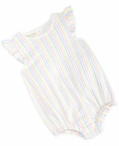 First Impressions Baby Girls Sally Stripe Sunsuit, Created For Macy's