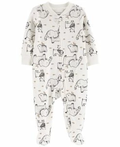 Carter's™ Baby Boys 2 Way Zip Cotton Sleep And Play Coverall