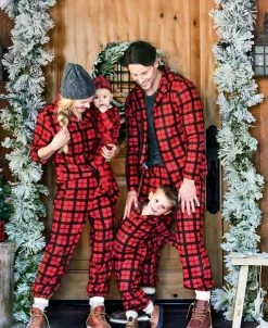 Carter's™ Red Plaid Family Christmas Pajamas