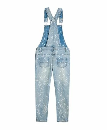 Epic Threads Big Girls Denim Overall, Created For Macy's - Image 2