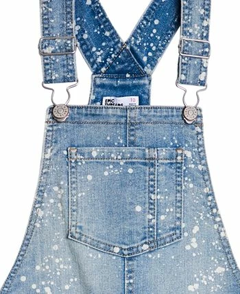 Epic Threads Big Girls Denim Overall, Created For Macy's - Image 6