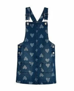 Epic Threads Little Girls All Over Print Denim Skirtall