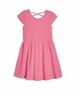 Epic Threads Little Girls Cross Back Skater Dress, Created For Macy's
