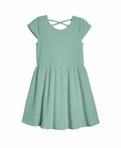 Epic Threads Oddler Girls Cross Back Skater Dress, Created For Macy's