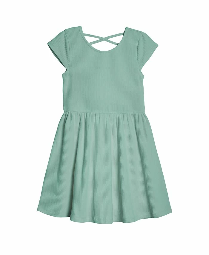 Epic Threads Oddler Girls Cross Back Skater Dress, Created For Macy's