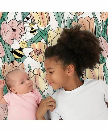 JumpOff Jo - Large Padded, Foam Play Mat For Baby 70 In. X 59 In. - Original 2 - Image 2