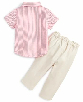 First Impressions Baby Boys Seersucker Shirt And Pants, 2 Piece Set, Created For Macy's - Image 2