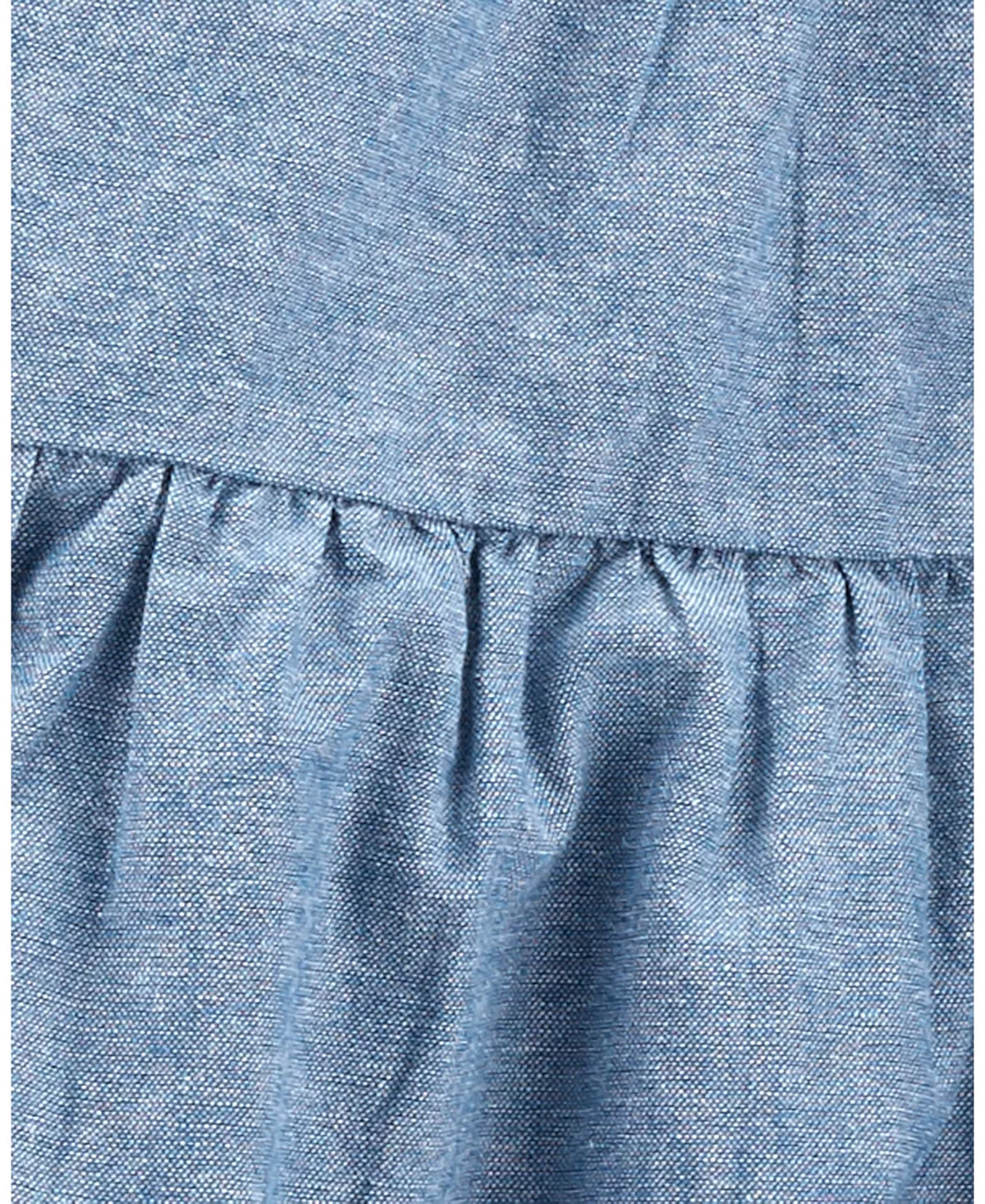 Carter's™ Baby Girls Chambray Top And Leggings, 2 Piece Set - Image 2