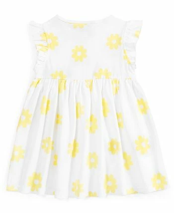 First Impressions Toddler Girls Stamped Floral Knit Dress, Created For Macy's - Image 2